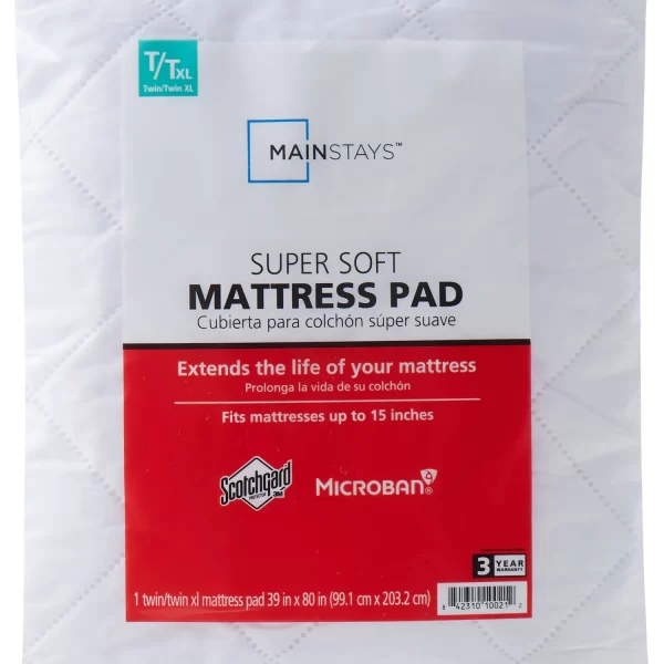 Quilted Mattress Pad Twin