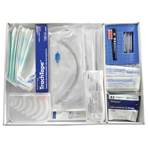 Crash Cart Refill Kit-Adult Intubation -Respiratory Supplies