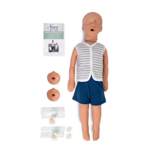 Nasco Kyle 3-Year-Old CPR Manikin with Carry Bag [SKU: 100-2951]