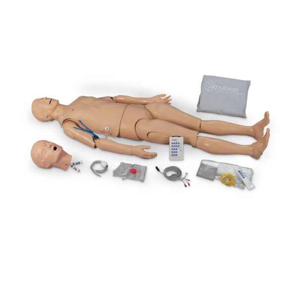 Nasco Simulaids Adult ALS Trainer with Two Arms [SKU: 101-081FB]