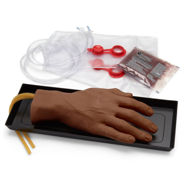 Nasco Simulaids IV Training Hand - Dark