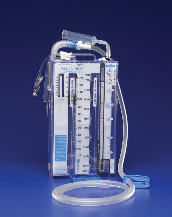 Cardinal Health Aqua Seal Wet Suction Chest Drainage Unit