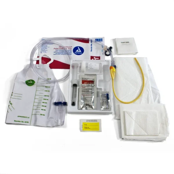 Dynarex Closed System Foley Catheter Tray