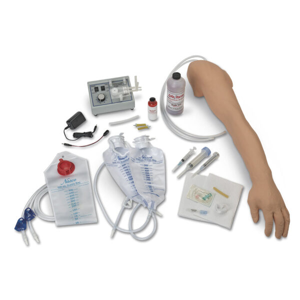 Nasco Light Advanced Venipuncture and Injection Arm with IV Arm Circulation Pump