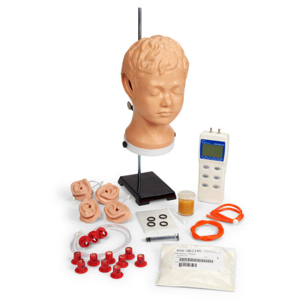 Nasco Life form Diagnostic & Procedural Ear Trainer with Pneumatic Otoscopy Kit