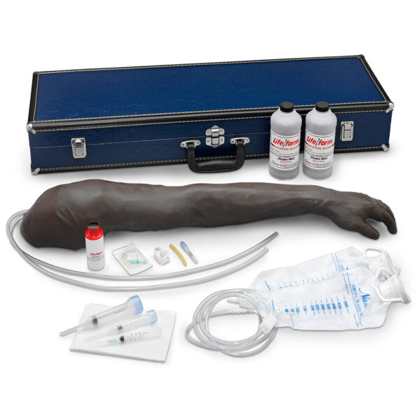 Nasco Advanced Venipuncture and Injection Arm - Dark [SKU: LF01126]