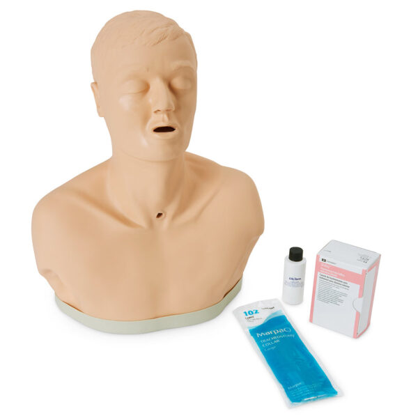 Nasco Life form Adult Patient Education Tracheostomy Care Manikin