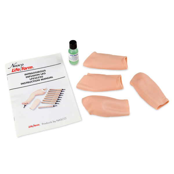 Nasco Life form Leg Skin Replacement Kit Pkg of 4