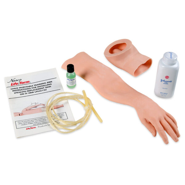 Nasco Life form Injectable Training Arm Replacement Skin and Vein Kit [SKU: LF03629]