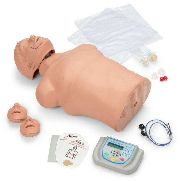 Nasco Life form AED Trainer with Brad CPR Manikin [SKU: LF03741]