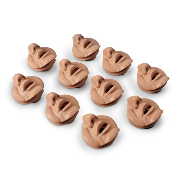 Nasco Mouth Nose Pieces for Life form Bariatric CPR Manikin Light