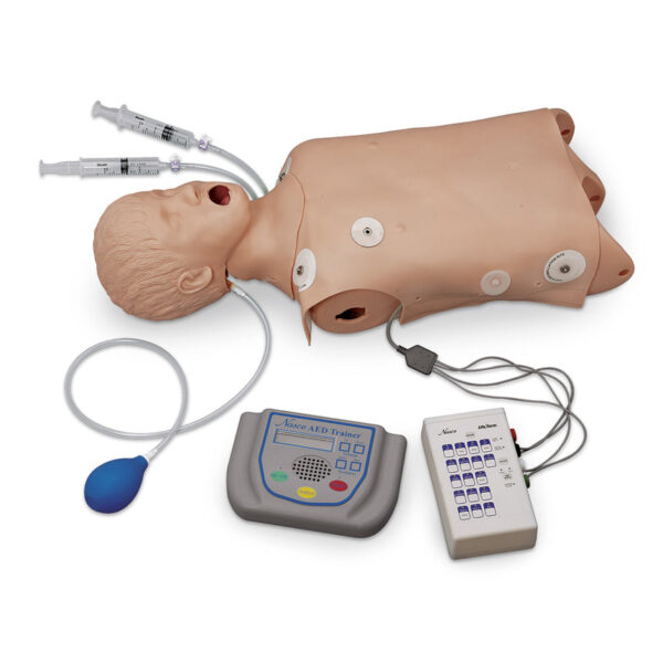 Nasco Life form Advanced Child Airway Management Torso with Defibrillation ECG and AED [SKU: LF03764]