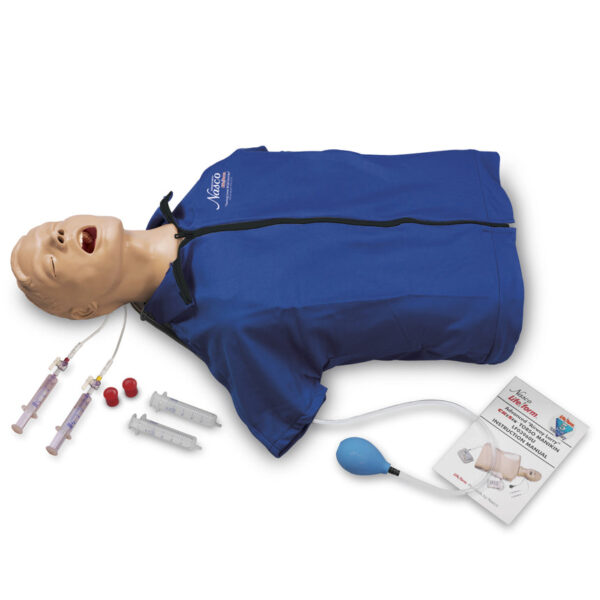 Nasco Life form Advanced Airway Larry Torso with Defibrillation Features [SKU: LF03960]