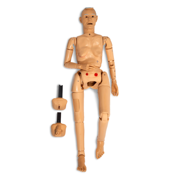 Nasco Life form GERi Complete Nursing Skills Manikin Light [SKU: LF04001]