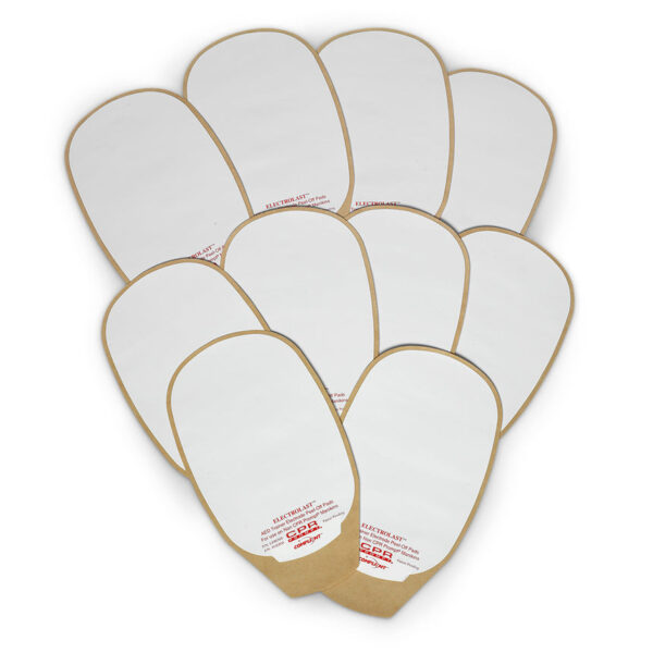 Nasco ElectroLast AED Trainer Skin Electrode Peel-Off Pads Medtronic Physio-Control Style