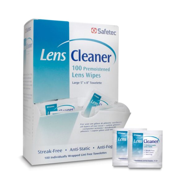 Safetec Lens Cleaner Wipes