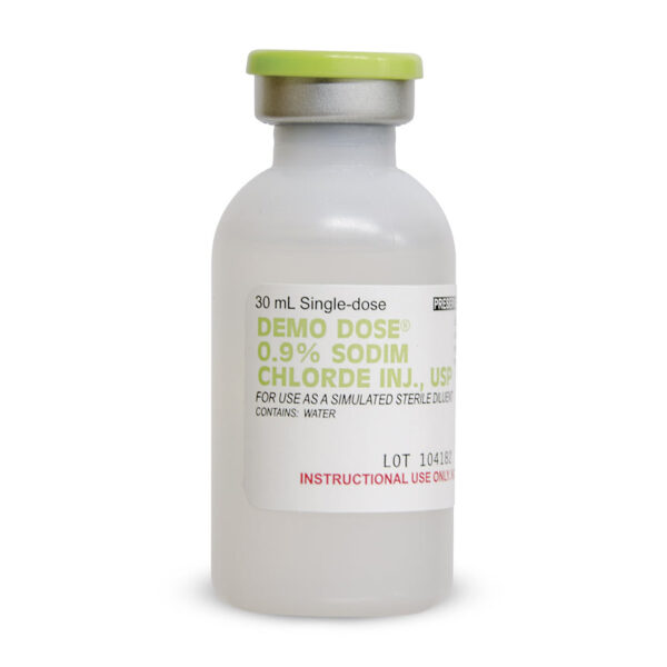 Nasco Demo Dose 0.9% Sodim Chlorde Injection 30 ml [SKU: PN01041]