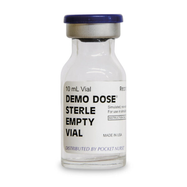 Nasco Demo Dose Empty Vials 10 ml