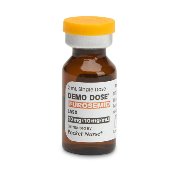 Nasco Demo Dose Furosmide 20 mg (10 mg/ml)