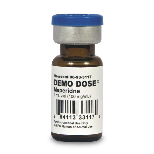 Nasco Demo Dose Meperidne 100 mg/ml [SKU: PN01056]