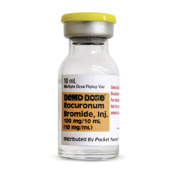 Nasco Demo Dose Rocuronum Bromide Injection 10 ml [SKU: PN01061]