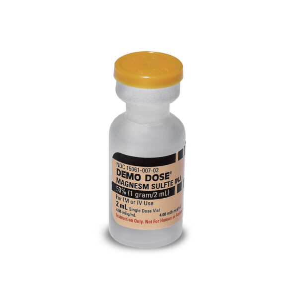 Nasco Demo Dose Magnesm Sulfte Injection 2 ml