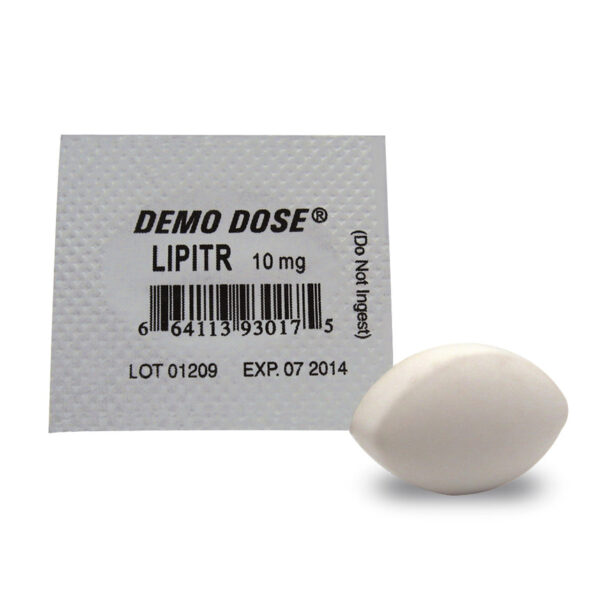 Nasco Demo Dose Oral Medications Lipitr 10 mg