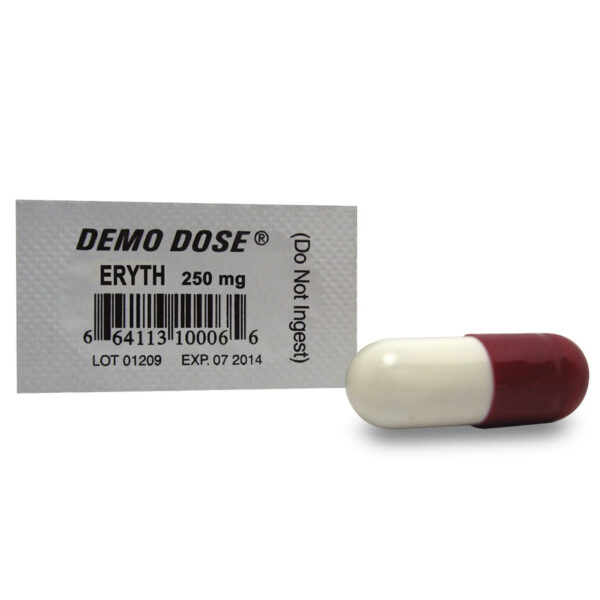 Nasco Demo Dose Oral Medications Eryth 250 mg