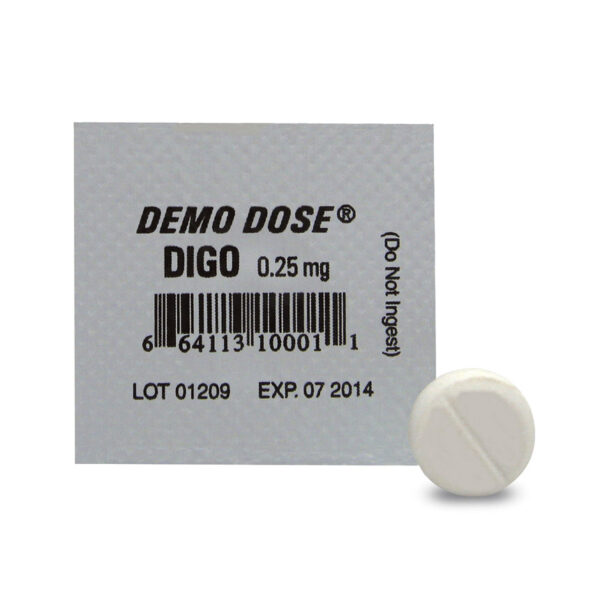 Nasco Demo Dose Oral Medications Digo 0.25 mg