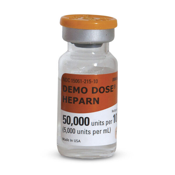 Nasco Demo Dose Heparin 5,000 u/ml