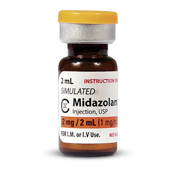 Nasco Demo Dose Midazolam 2 ml [SKU: PN01255]