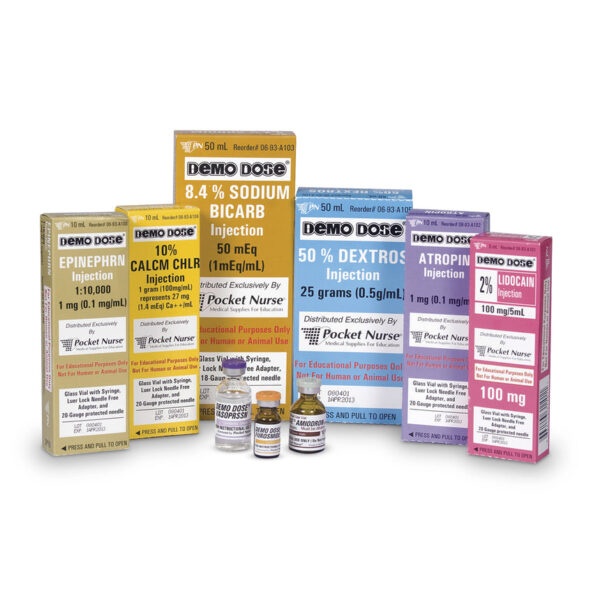 Nasco Demo Dose Code Drug II Bundle Complete Set