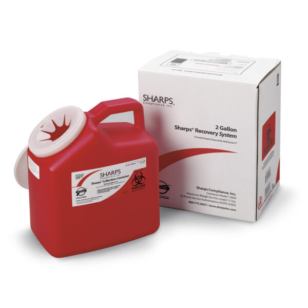 Nasco Sharps 2 Gallon Recovery System