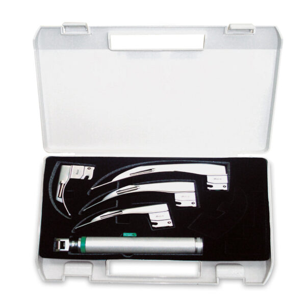 Nasco Laryngoscope Machintosh Fiber Optics Blade Set