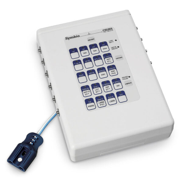 Nasco Code Simulator 12 Lead Arrhythmia Simulator HeartStart Phillips with Late VF Waveform 101-9851-105