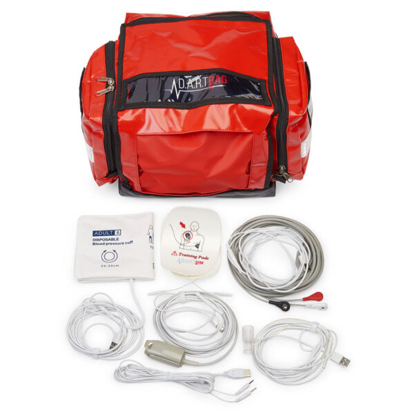 Nasco Dart Bag ECG Acls Simulator Red