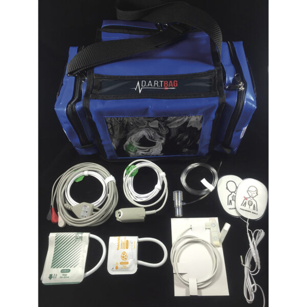 Nasco Dart Bag ECG Acls Simulator Blue