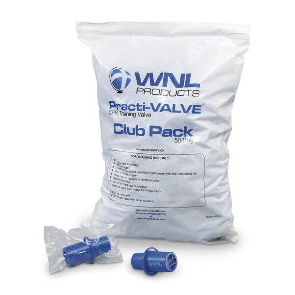 Nasco Practi VALVE CPR Training Valves Bag of 50