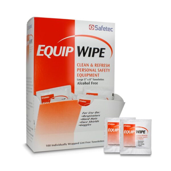 Safetec Equipment Wipes Alcohol Free