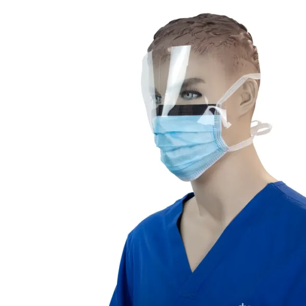 Dynarex Surgical Face Masks with Face Shield