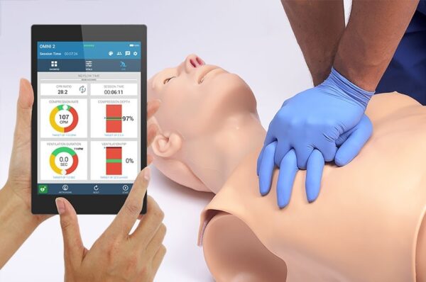 Gaumard HAL Adult Airway and CPR Trainer with Heart and Lung Sounds