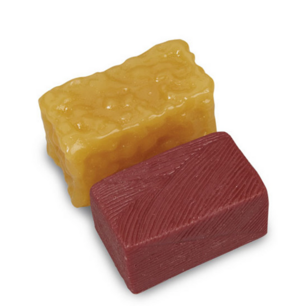 Nasco 1-lb Fat (WA33726U) and 1-lb Muscle (WA33728U) Brick Replicas [SKU: WA33809]